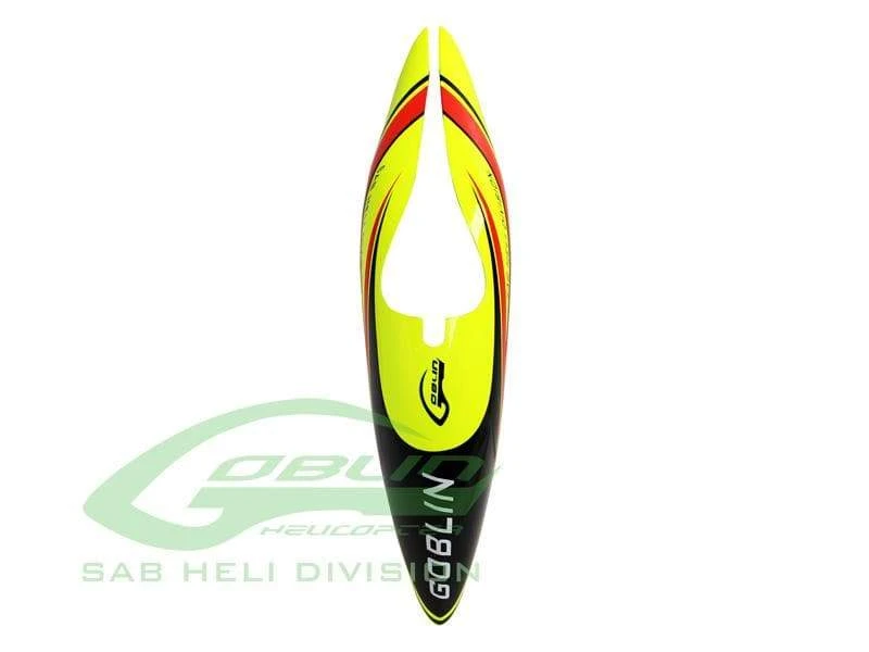 SAB Canopy Yellow/Red For Goblin 280 MiniComet 4 SAB Canopy Yellow/Red For Goblin 280 MiniComet - Image 2