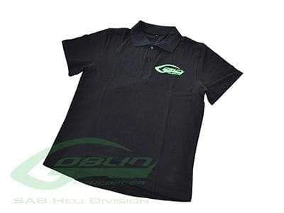 SAB HELI DIVISION Black Polo Shirt - Size S (Asian Sizing Standard) 3 SAB HELI DIVISION Black Polo Shirt - Size S (Asian Sizing Standard)