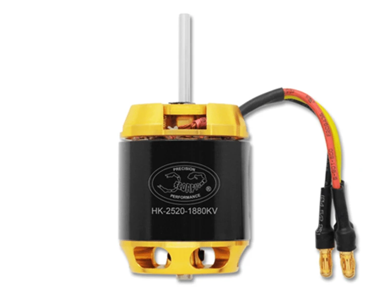 Scorpion HK-2520-1880KV Motor (3.5mm Shaft) 3 Scorpion HK-2520-1880KV Motor (3.5mm Shaft)
