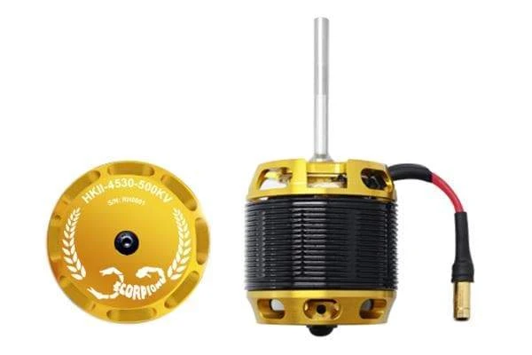 Scorpion HKII-4530-500KV Brushless Motor 6mm 55mm 3 Scorpion HKII-4530-500KV Brushless Motor 6mm 55mm
