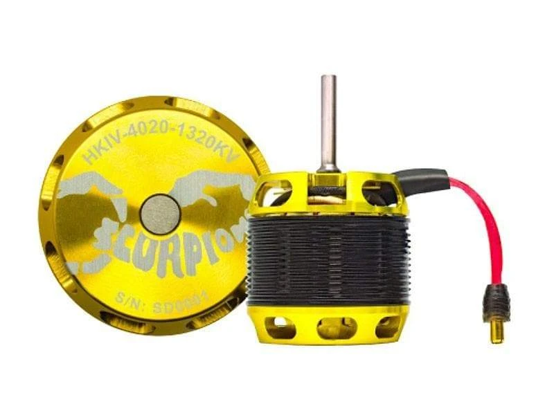 Scorpion HKIV-4020-1320KV Brushless Motor 3 Scorpion HKIV-4020-1320KV Brushless Motor
