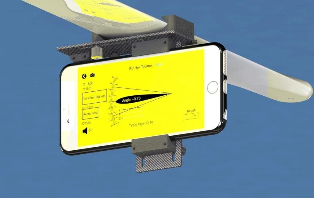 Ultra-High Precision Carbon Fiber Pitch Gauge Phone Holder 5 Ultra-High Precision Carbon Fiber Pitch Gauge Phone Holder - Image 3