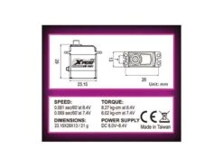 Xpert CI-2401-HV Micro Cyclic Servo -RC Helicopter Shop xpert servo xpert ci 2401 hv micro cyclic servo 28636180512845