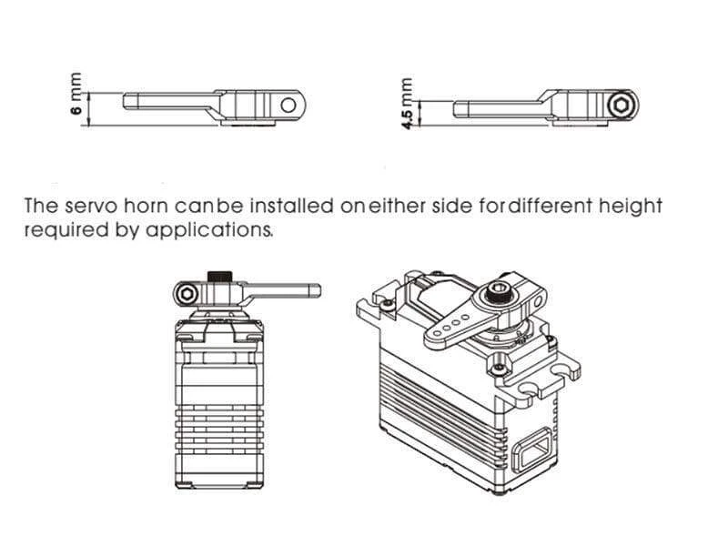 Xpert Servo Horn (25T) 4 Xpert Servo Horn (25T) - Image 2